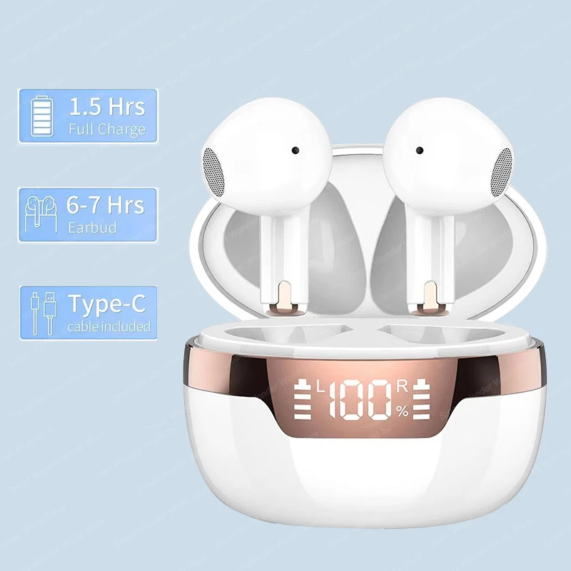 Tws Earbuds Bluetooth 5.3 - J97 TWS Auricolare Bluetooth Vero Auricolari