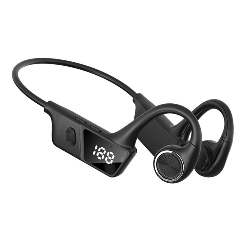 Bone Conduction Running Headphones - Cuffie a conduzione ossea con microfono,