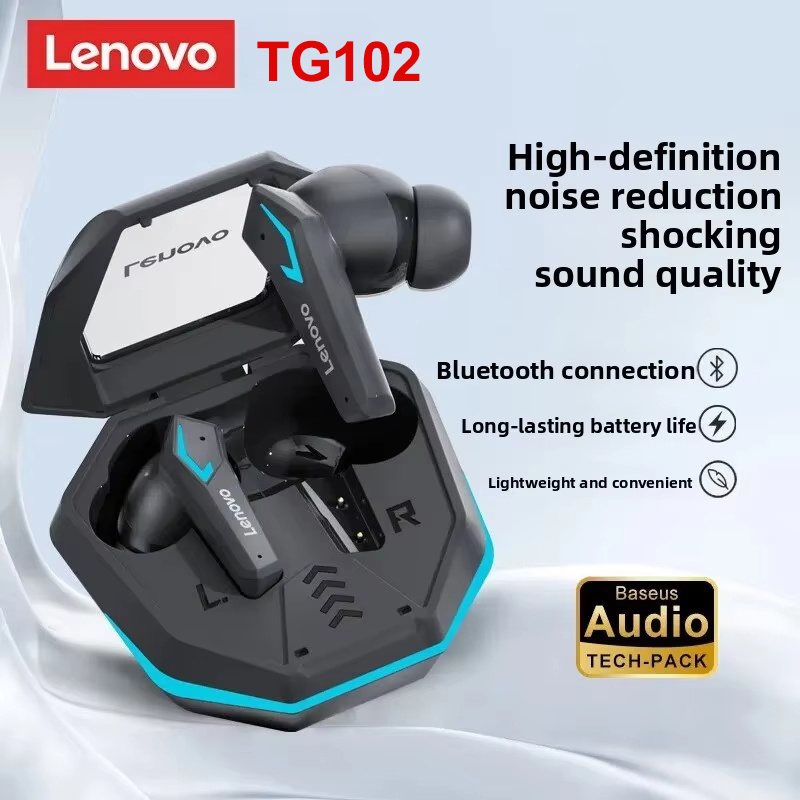 Gaming Headset With Mic Rgb - Auricolari Wireless da Gaming Lenovo TG102,