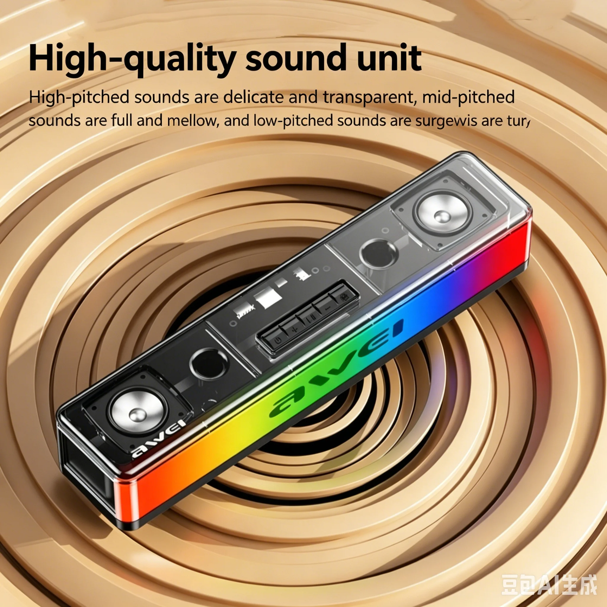 Altoparlanti Bluetooth RGB Sou - Rgb Computer Soundbar For Pc recensione e prezzo