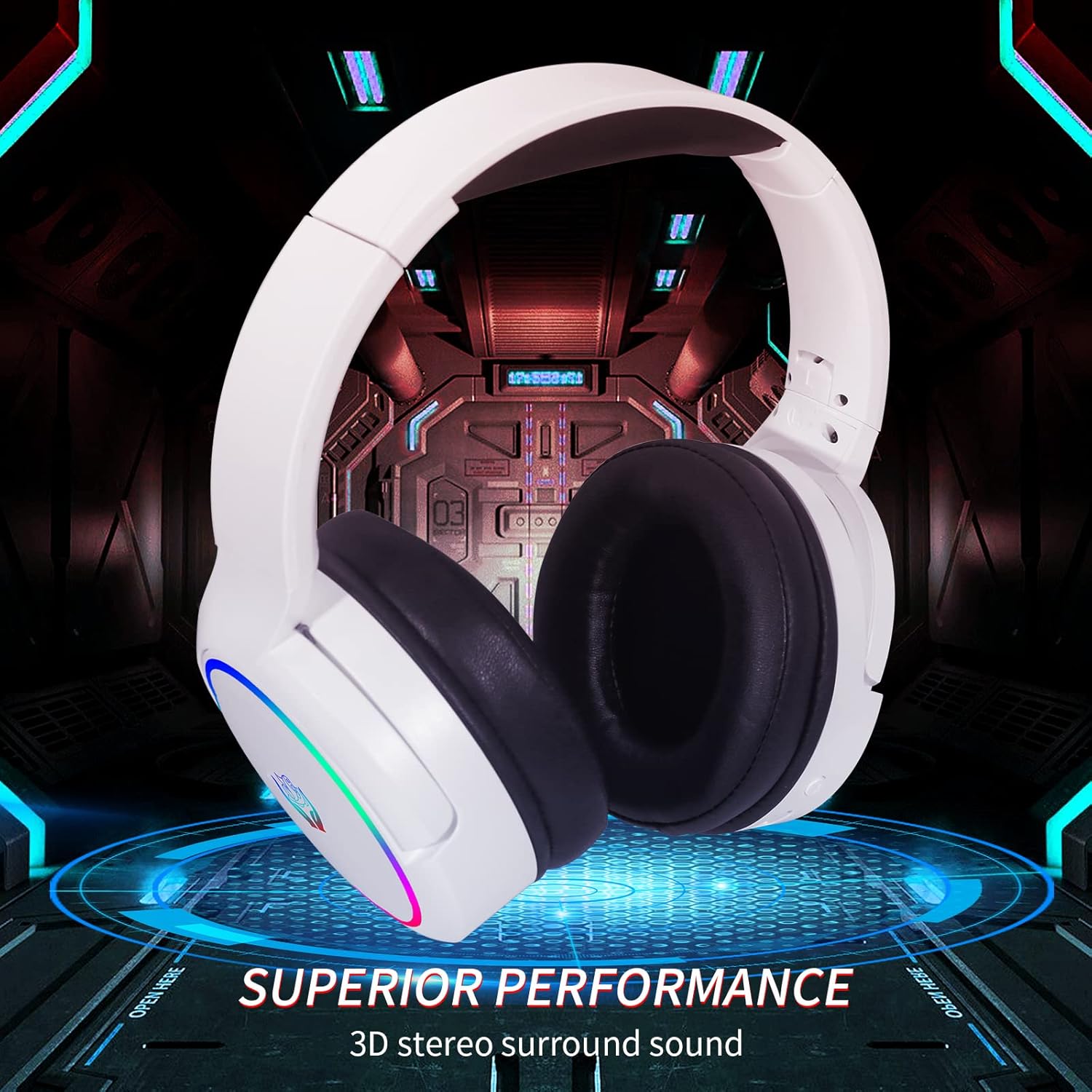 Cuffie da gioco wireless HUO J - Gaming Headset With Mic Rgb recensione e prezzo